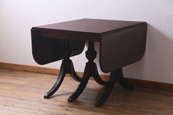 デンマークヴィンテージ　北欧家具　ローズウッド材の赤みがかった色味が素敵なネストテーブル(サイドテーブル、飾り台、ビンテージ)(R-051219)