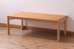 ヴィンテージ家具　G-PLAN(ジープラン)  北欧家具　オーバル型のシンプルなエクステンションテーブル(ダイニングテーブル、ビンテージ)(R-036873)