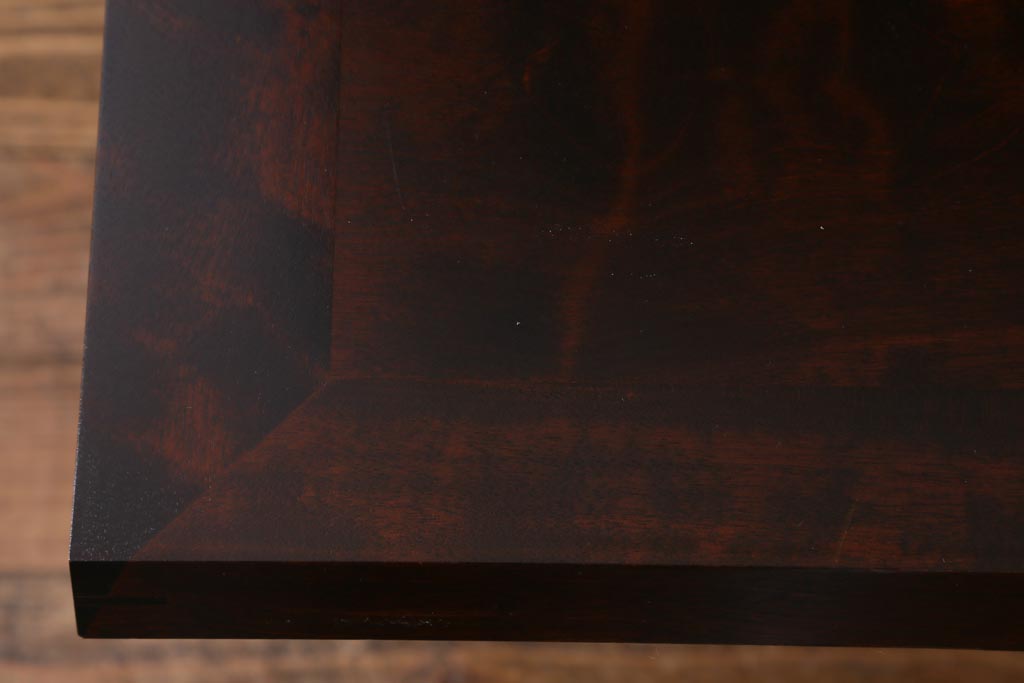 中古　北海道民芸家具　レア　上品な雰囲気漂う高山式ライティングビューロー(ビューローブックケース、本箱、収納棚、ワークデスク、在宅ワーク、在宅用)(R-038565)