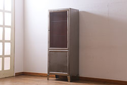 アンティーク家具　和製アンティーク　シンプルで使い勝手の良いブックシェルフ(本棚、オープンラック、収納棚、飾り棚)(R-040621)