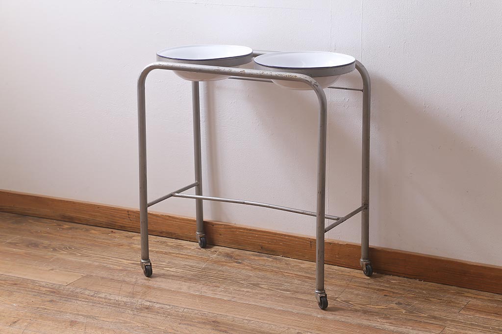 昭和レトロ アイアンウォッシュスタンド 手洗い台 手洗い器