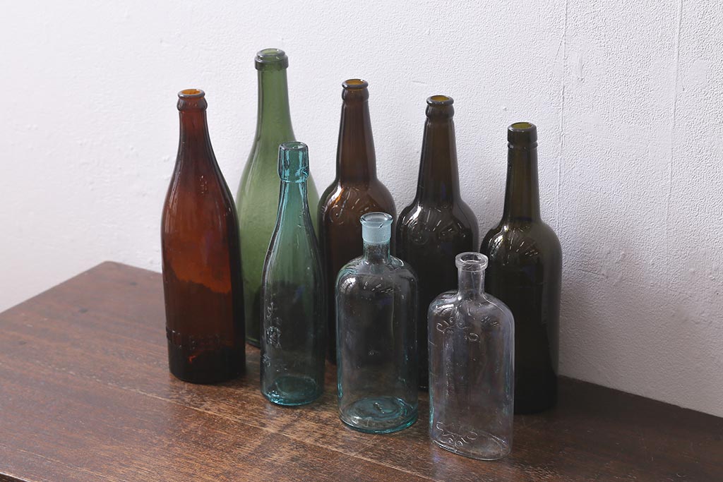 昭和レトロ　マガジンラック　木製　ビンテージ　酒瓶
