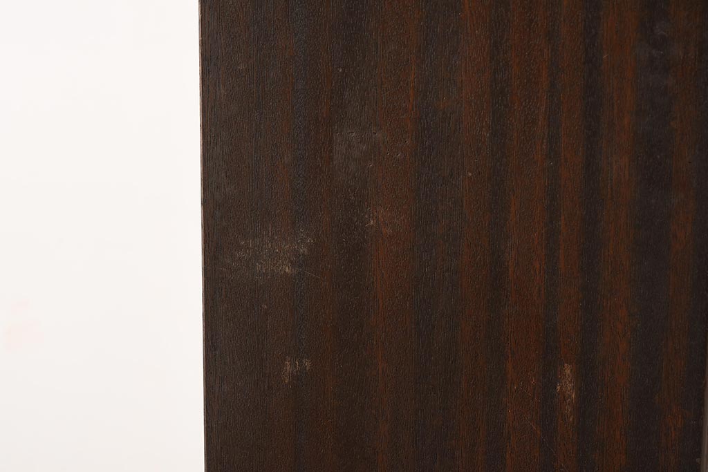 アンティーク家具　和製アンティーク　使い込まれた質感が味のある木製オープンラック(本棚、飾り棚)(R-040600)