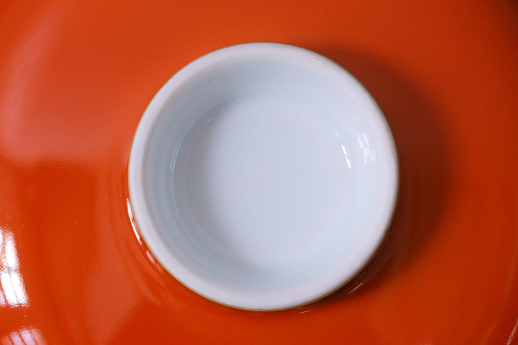 深川製磁　未使用品　松に初雪　組蓋向付(茶碗)(R-042361)