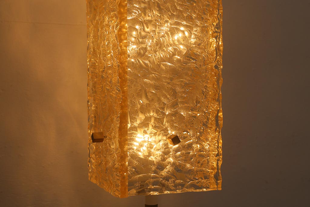 ヴィンテージ照明　大理石　モダンなデザインが魅力のフロアスタンド(フロアライト、ビンテージ)(R-042482)