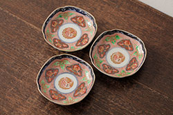 和製アンティーク　金彩・銀彩蒔絵　鶴の図　つやのある質感が上品な木製食籠(菓子器、菓子入れ)