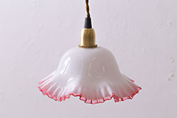ヴィンテージ照明　フランスビンテージ　2灯　優雅なデザインの真鍮製ウォールランプ(壁付け照明、壁掛け照明)(R-039086)