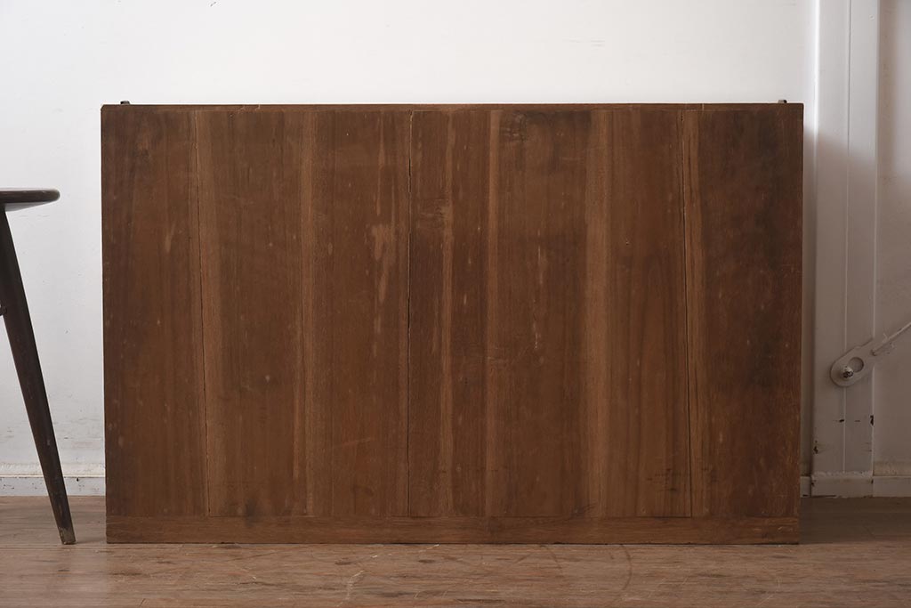 レトロ家具　昭和中期　桐材 シンプルで素朴な箪笥3段(ローボード、テレビ台、チェスト、引き出し、桐箪笥、桐たんす)(R-043351)