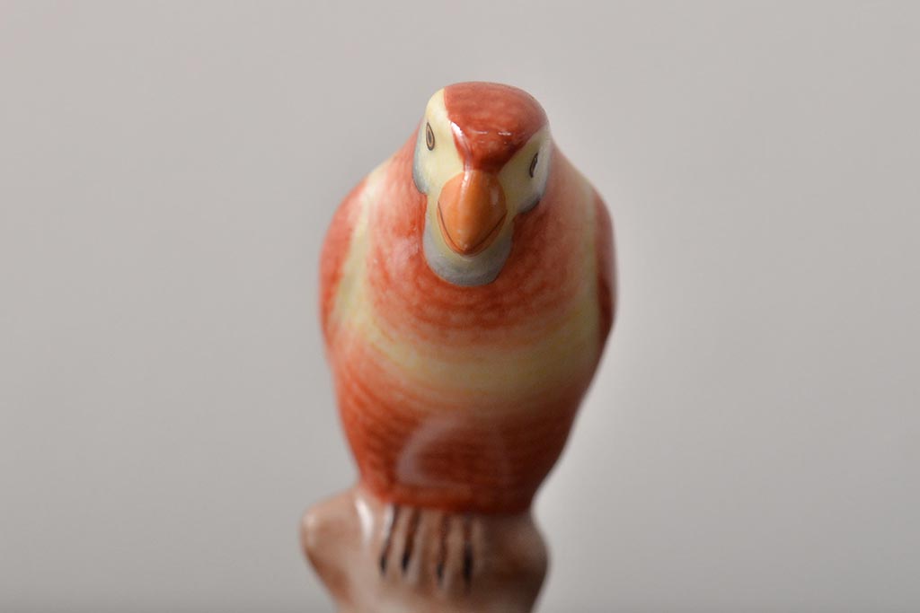 ハンガリー　HEREND(ヘレンド)　鳥　フィギュリン3個セット　陶器　置物