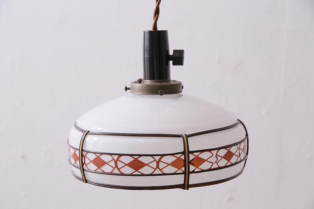 レトロ照明 和の雰囲気高まるペンダントライト(電笠、シェード、天井