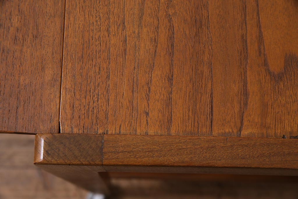 ヴィンテージ家具　北欧ビンテージ　チーク材　引き出し付きのバタフライトロリー(キッチンワゴン、サイドテーブル)(R-044878)