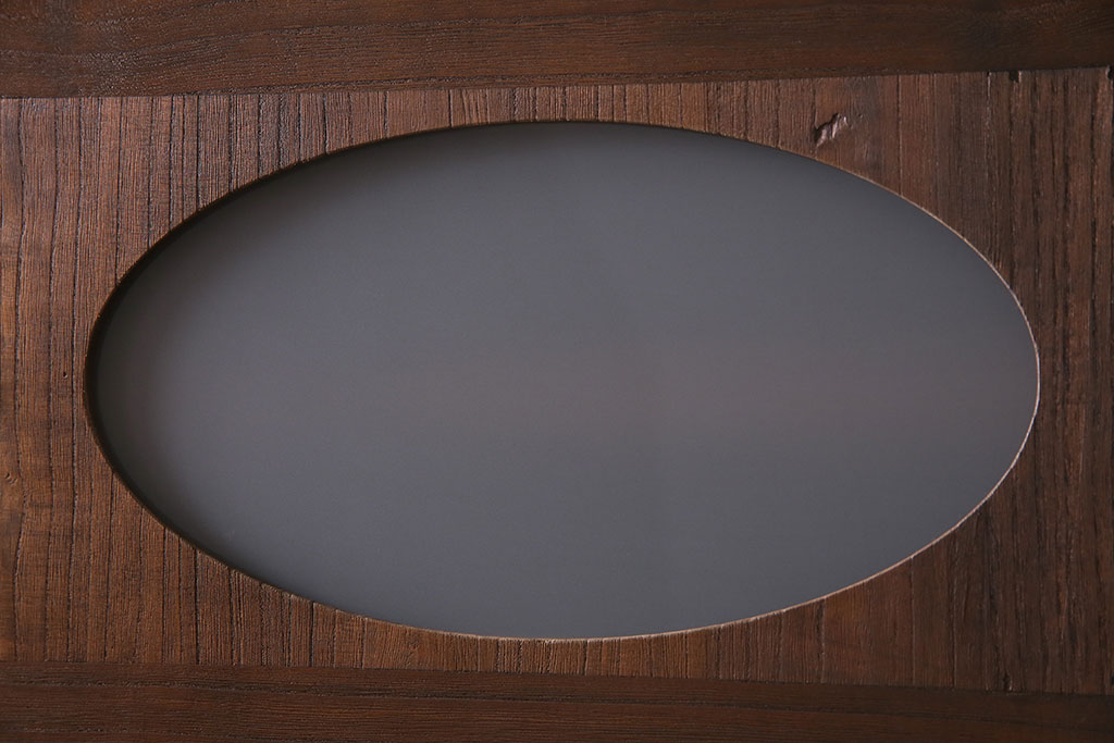 ビンテージ家具　ペイント　前面桐材　レトロな雰囲気漂う重ね箪笥(タンス、たんす)(R-045646)
