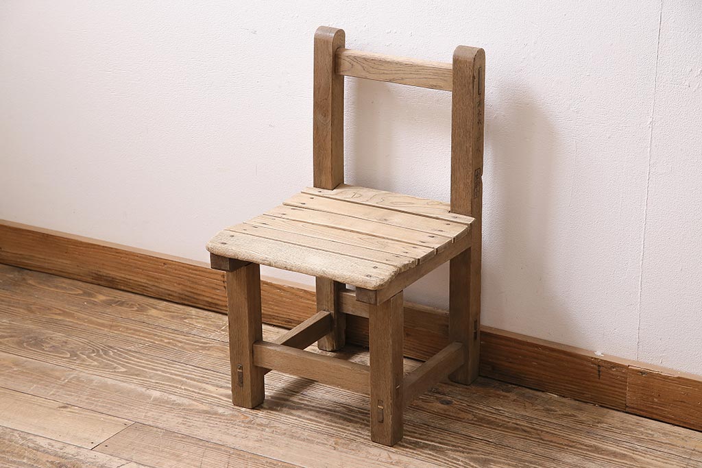 昭和 木製椅子