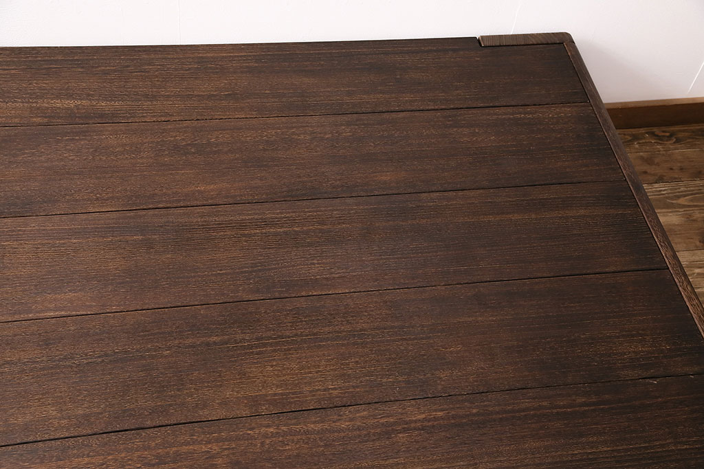 中古　美品　桐里工房製!しっとりとした落ち着きのある佇まいが魅力的な総桐材製ベッドフレーム(定価約72万円)(R-047596)