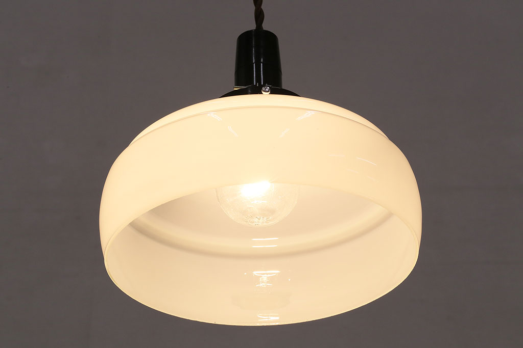和製アンティーク　シンプルなデザインが魅力的な天井照明(ペンダントライト、吊り下げ照明)(R-047781)