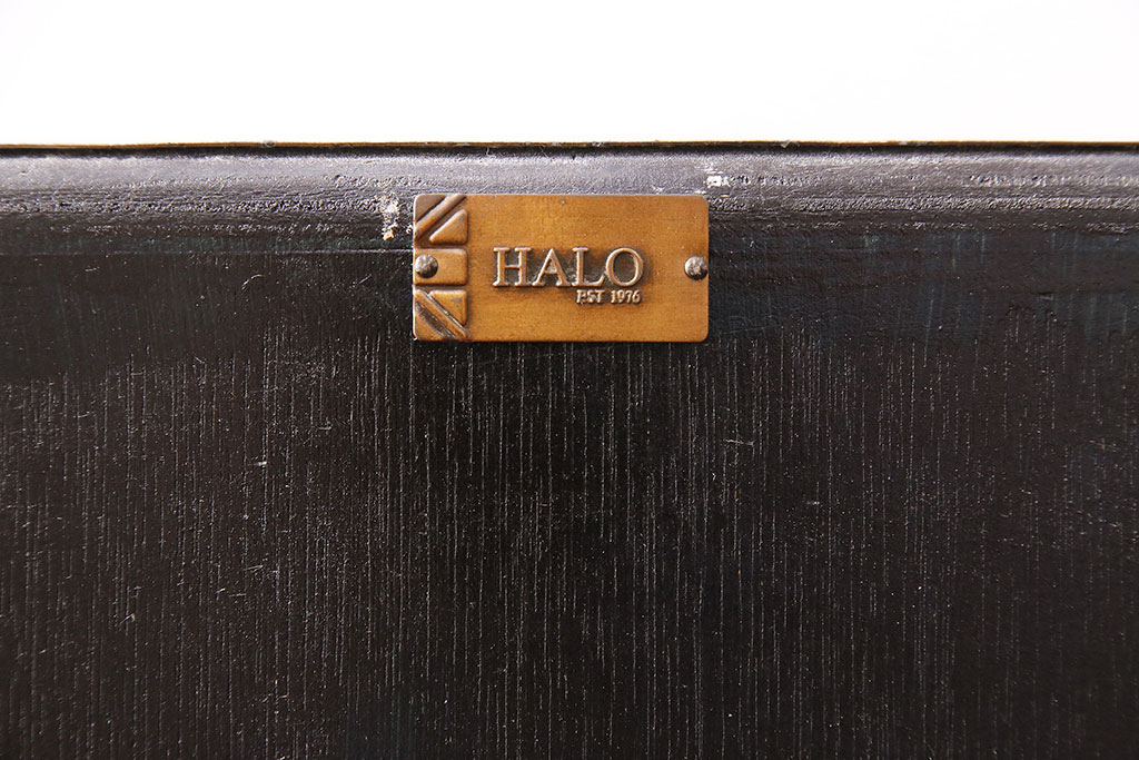 中古　イギリス製　HALO(ハロ)　REGIMENT 9DRAWERS CHEST(レジメント 9ドロワーズ チェスト)　斬新なデザイン!ユニオンジャックが印象的なチェスト(定価約35万円)(引き出し)(R-047983)