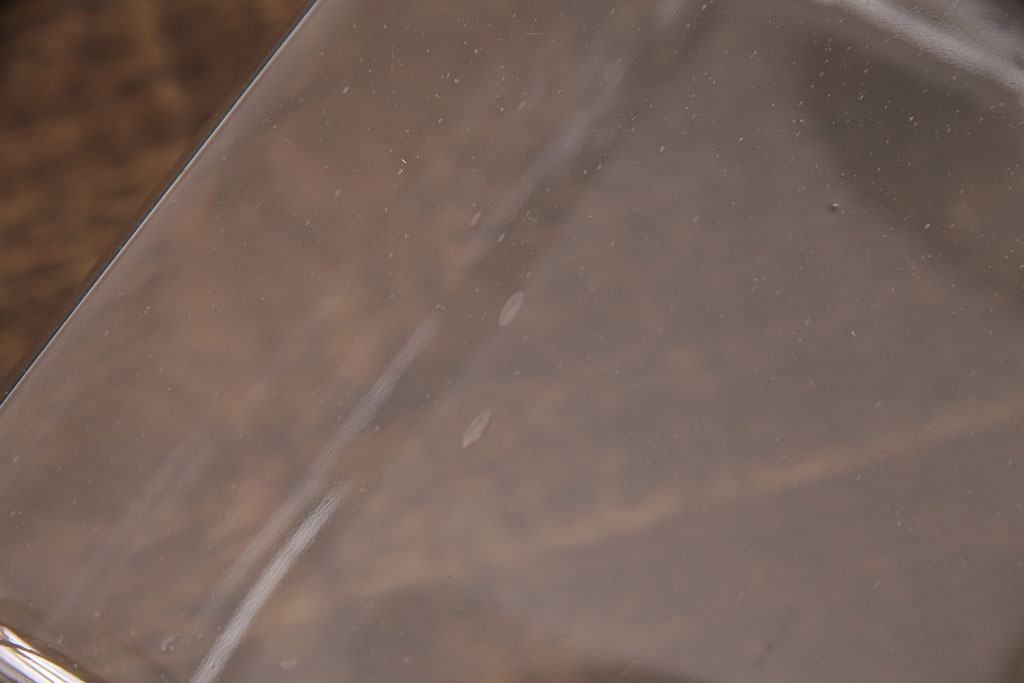昭和レトロ　収納しながらお洒落にディスプレイ!懐かしさ漂うレトロなガラス瓶(ガラスビン、キャニスター)(R-048157)