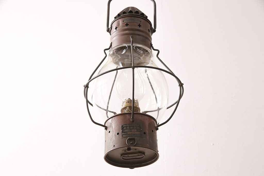昭和12年　原善造商店　船燈丙種白燈第一号品(オイルランプ、ランタン)(R-048294)