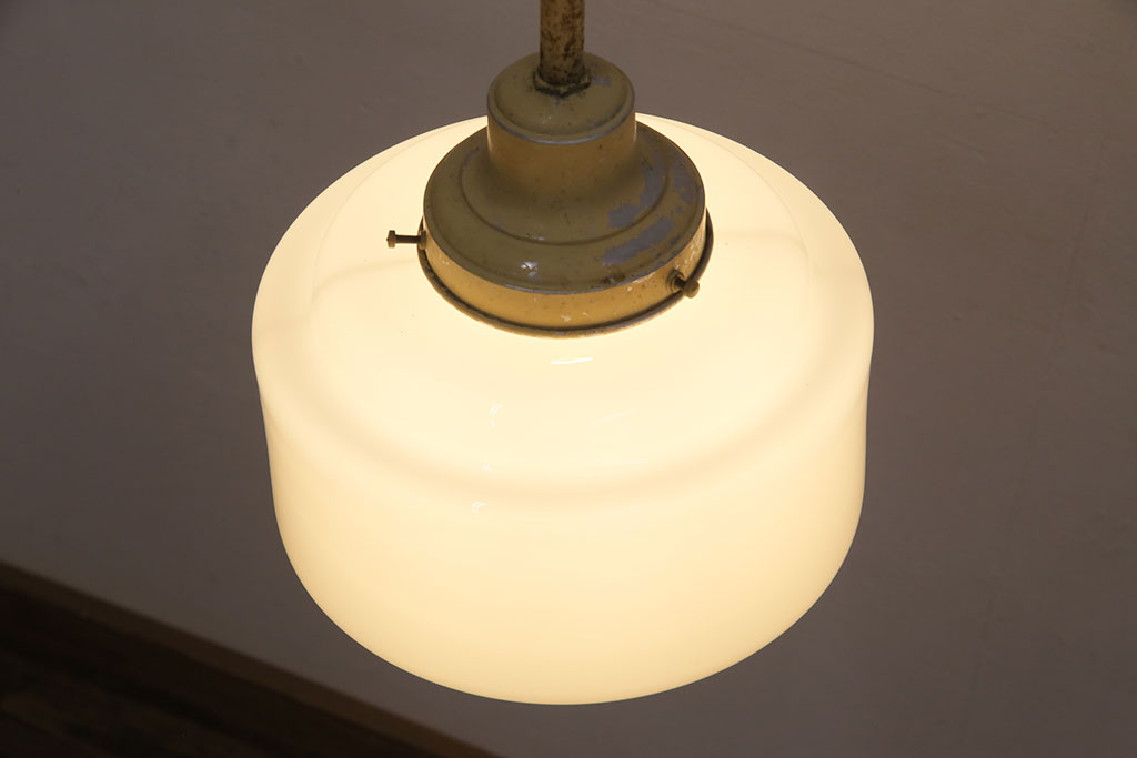 アンティーク照明　昭和レトロ　ヴィンテージスタイルにもおすすめなペンダントライト(天井照明、吊り下げ照明)(R-049145)