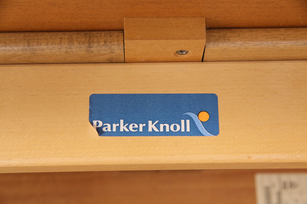 ビンテージ家具　イギリス　Parker Knoll(パーカーノール)　温かみある色合いが魅力のバタフライテーブル(センターテーブル、ヴィンテージ)(R-049846)