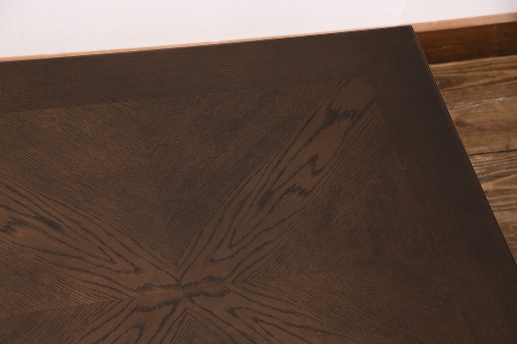 中古　極美品　カリモク　domani(ドマーニ)　Morganton(モーガントン)　ゴールドの引手が高級感を演出するセンターテーブル(リビングテーブル、ローテーブル)(R-050500)