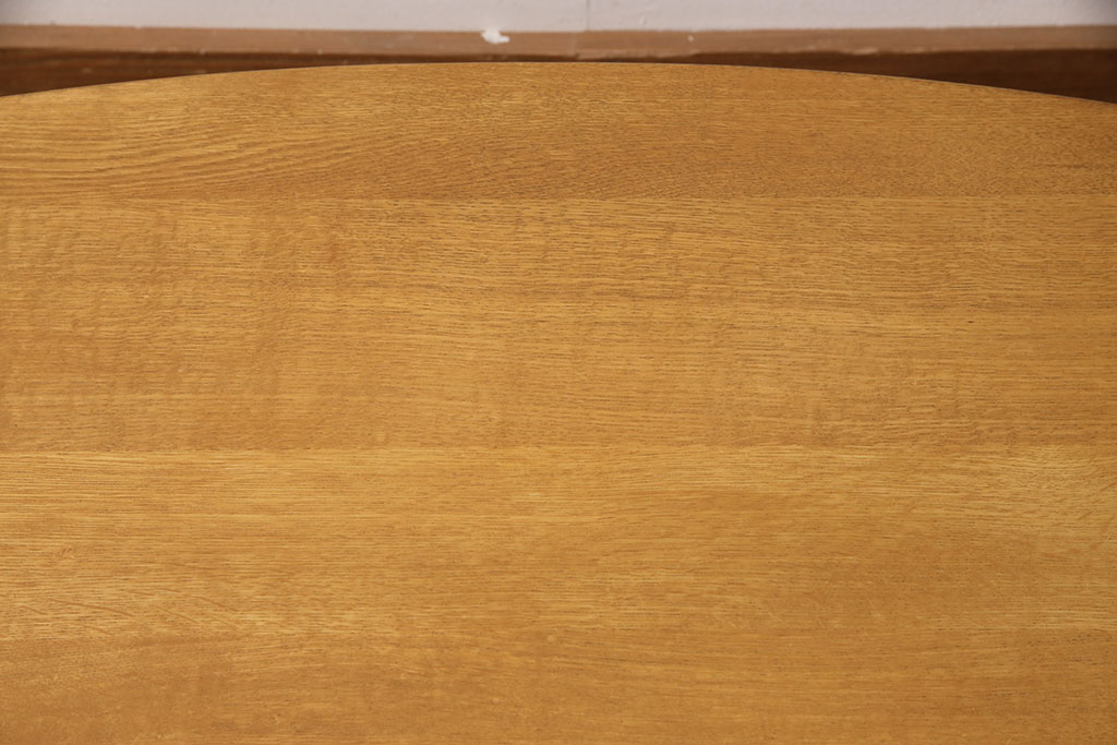 中古　柏木工(KASHIWA・カシワ)　ナラ材　滑らかな木の風合いが魅力!温かみのある空間を演出するローテーブル(座卓、リビングテーブル)(定価約16万円)(R-050664)