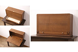 アンティーク雑貨　天板楠木材　和製アンティーク　コンソールテーブル