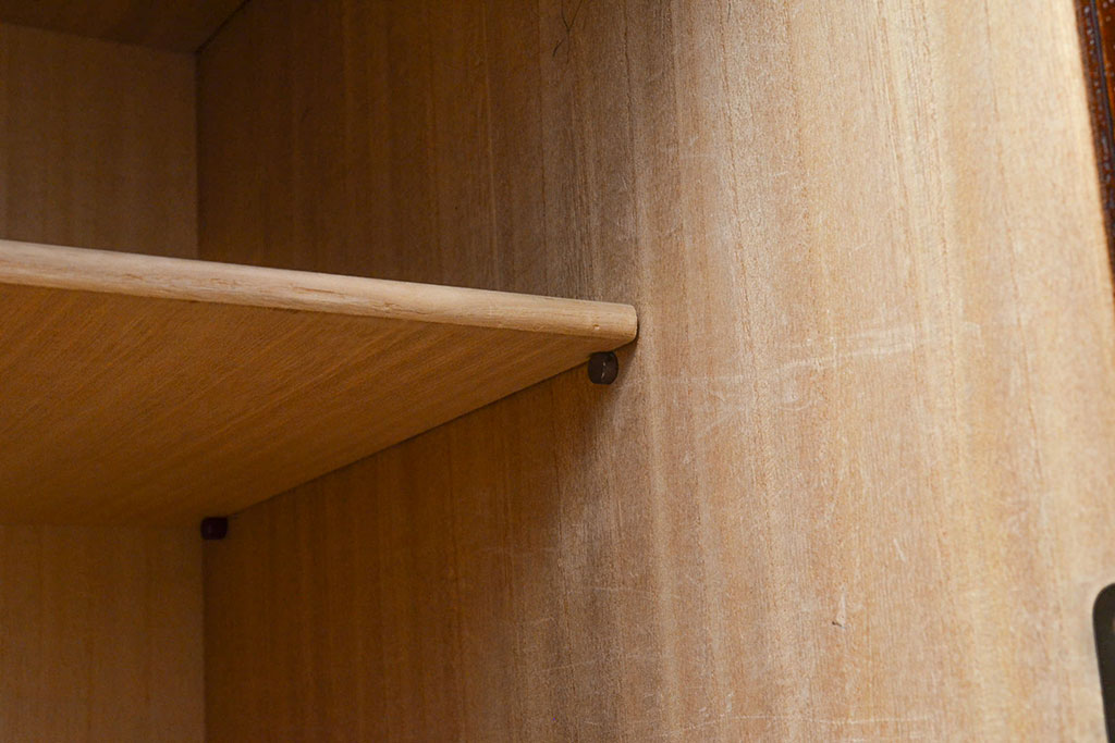 中古　美品　筑後民芸　美しい木目が高級感を演出する階段箪笥(和タンス、収納箪笥)(定価約26万円)(R-051198)