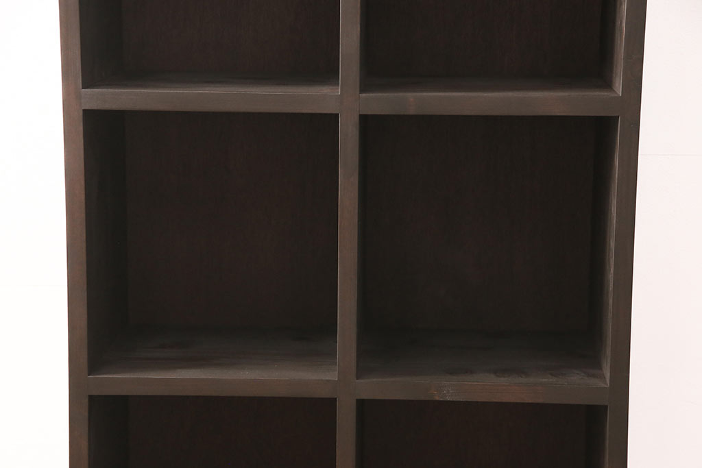 ラフジュ工房オリジナル　ヒノキ材　使い方はアイディア次第!シンプルなデザインで取り入れやすいマス目棚(ロッカー、収納棚、本棚、飾り棚)(R-052118)