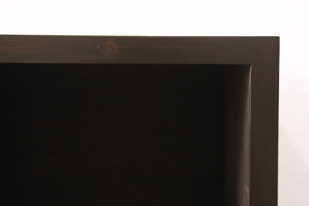 ラフジュ工房オリジナル　ヒノキ材　和モダンな空間づくりにおすすめのマス目棚(ロッカー、収納棚、本棚、飾り棚)(R-052121)