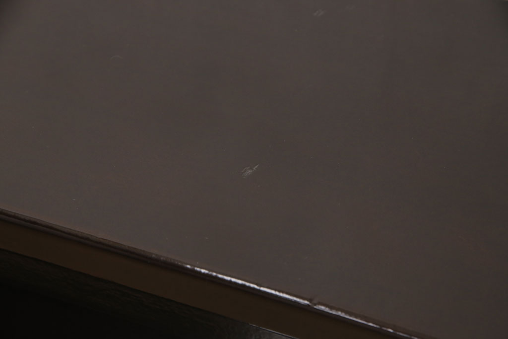中古　高級品　　民芸城山　モダンデザインが目を惹く一閑張り階段箪笥(一貫張り、小物収納)(R-052535)