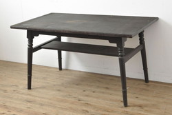 ビンテージ家具　松本民芸家具　上品な和の雰囲気が魅力の座卓(ローテーブル、座机、ヴィンテージ)(R-041444)