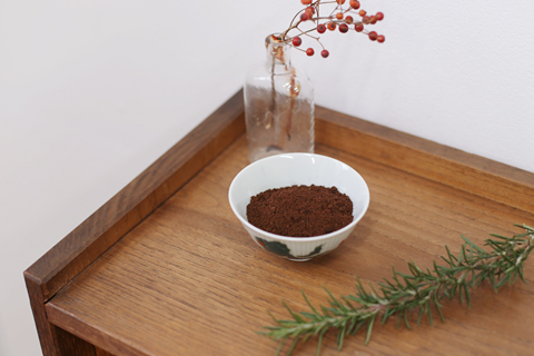 コーヒーの出がらし