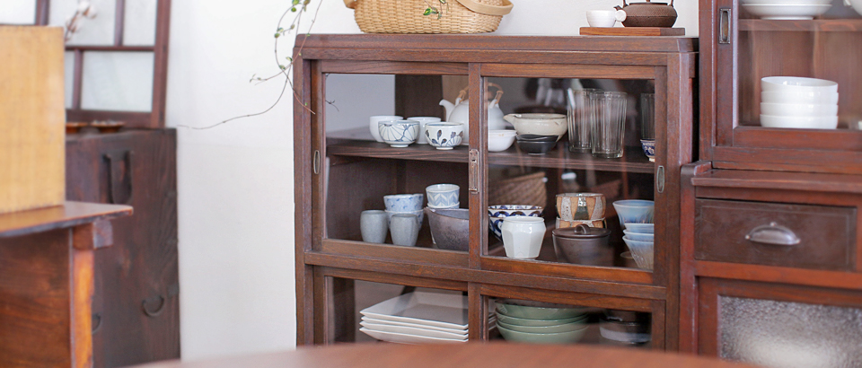 茶棚 飾り棚 茶箪笥 整理 収納 和家具 茶道具 棚物
