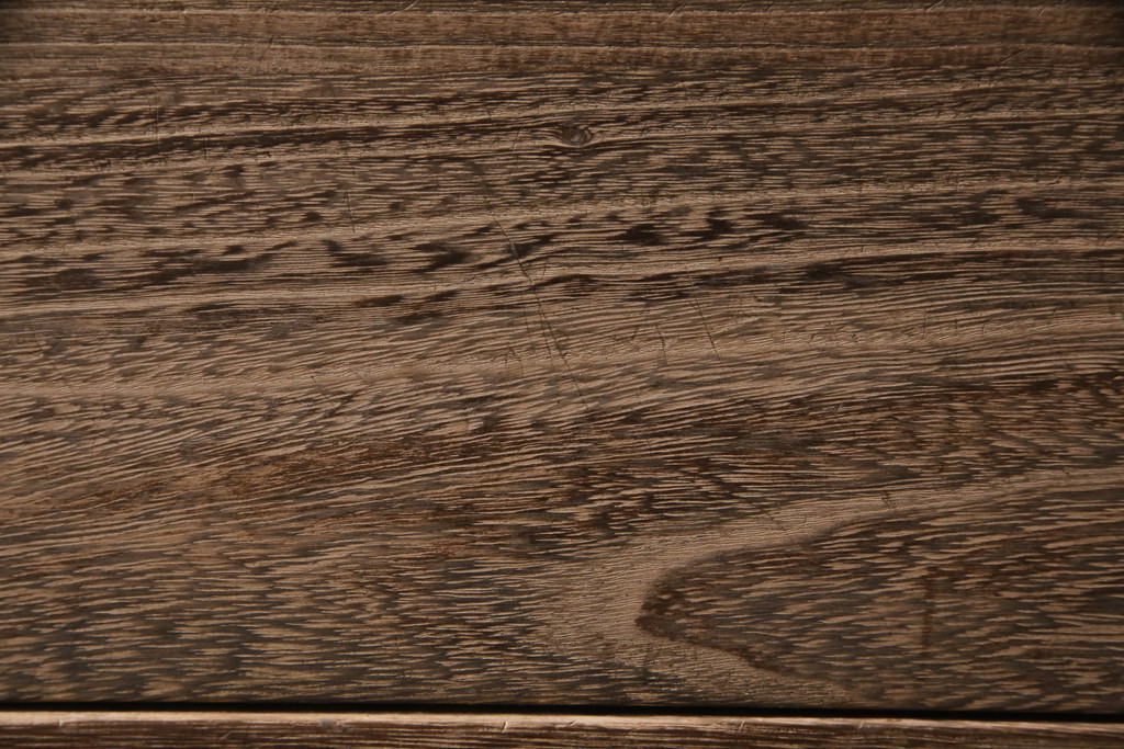 中古　美品　起立木工製　焼桐　味わい深い木肌が魅力の総桐箪笥(整理箪笥、総桐たんす、引き出し、サイドチェスト)(R-064453)