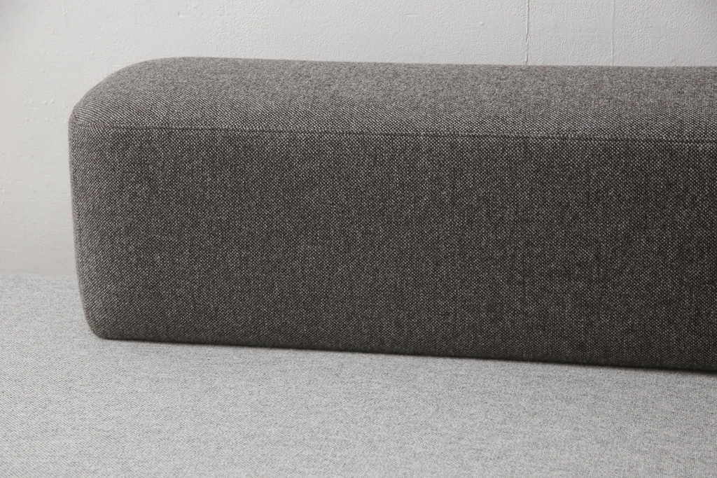 中古　極美品　FRITZ HANSEN(フリッツハンセン)　アルファベットソファシリーズ　クッション2個付き　シンプルモダンなデザインが魅力的な2人掛けソファ(2シーター、2P、二人掛け)(定価約66万円)(R-065711)