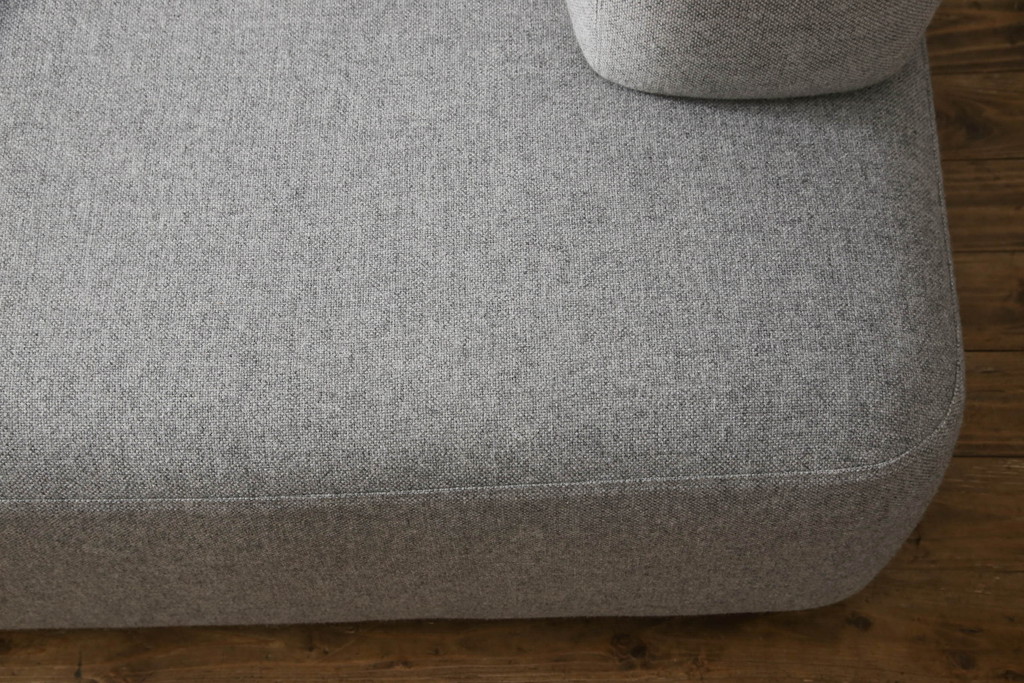 中古　極美品　FRITZ HANSEN(フリッツハンセン)　アルファベットソファシリーズ　クッション2個付き　シンプルモダンなデザインが魅力的な2人掛けソファ(2シーター、2P、二人掛け)(定価約66万円)(R-065711)