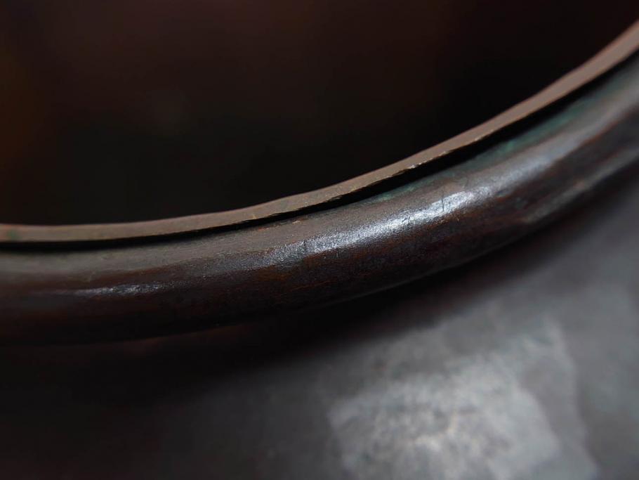 昭和七年(1932年)　帝都復興完成記念　安藤七宝店　鎚起七宝花瓶　都の春(花入、花器、桜、台座付き、共箱付き)(R-073830)