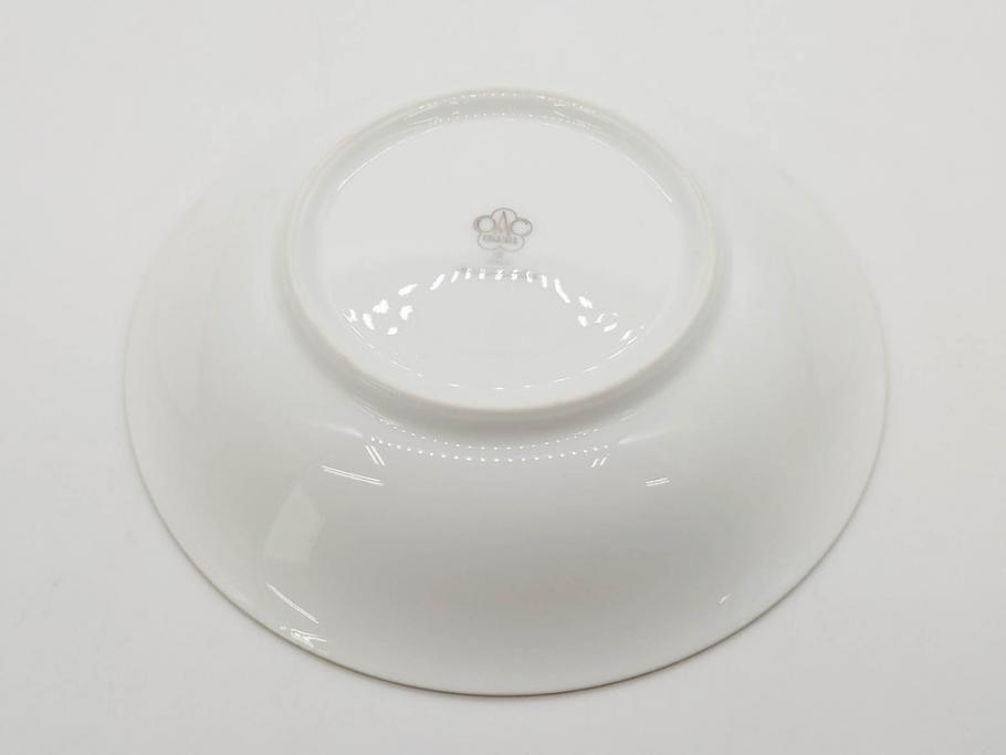 大倉陶園(OKURA、OAC)　 金蝕バラ　品格漂う豪華なプレート5枚セット(手描き、ディッシュ、ローズ、バラ、中皿、洋食器)(R-079325)