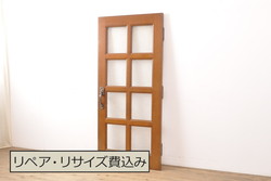 中古　美品　幅広　透かし彫りが入った夏の風情漂う夏戸4枚セット(建具、簾戸、御簾戸、簀戸、葭戸、夏障子、引き戸、すど)(R-071120)