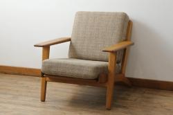 【買取】デンマークビンテージ　GETAMA(ゲタマ)　Hans J Wegner(ハンス・J・ウェグナー)　GE290　イージーチェアを買取りました