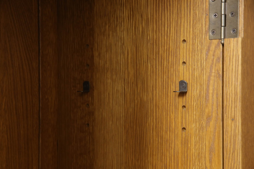 アメリカヴィンテージ　Stickley(スティックレー、スティックレイ)　ナチュラルテイストの空間づくりにおすすめのキャビネット(ブックケース、本箱、収納棚、戸棚、ビンテージ)(R-065391)
