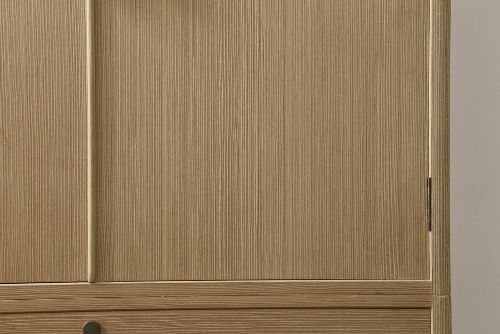 中古　伝統工芸士　田澤謙介作　かくし付き　上品な佇まいが魅力的な加茂総桐箪笥(大丸、総桐たんす、着物箪笥、チェスト、引き出し)(R-070747)