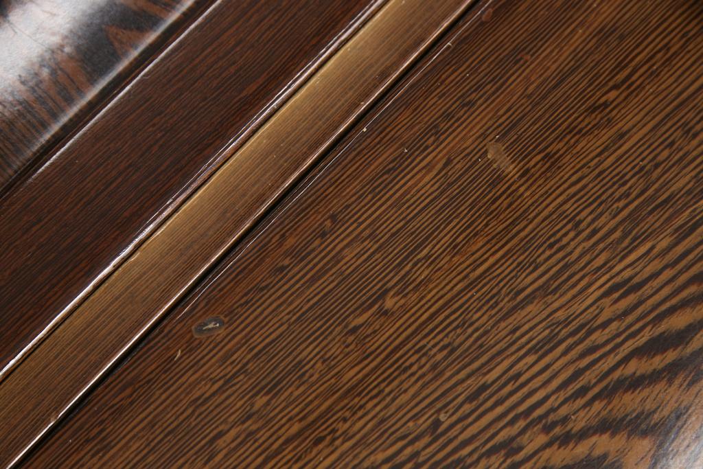 中古　最高級品　鉄刀木(タガヤサン)無垢材　上質な和の暮らしを実現できる関西火鉢(ローテーブル、長火鉢、座卓、リビングテーブル、囲炉裏)(R-049070)