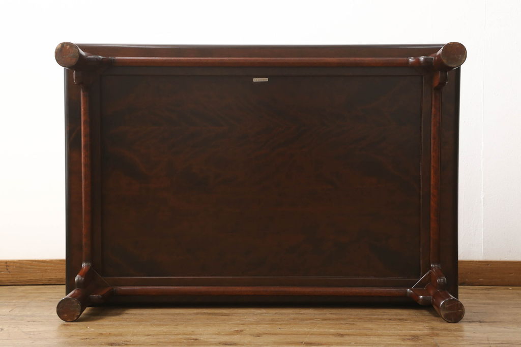中古　美品　松本民芸家具　上品な和モダンスタイルにおすすめなT.K型座卓(定価約32万円)(ローテーブル、センターテーブル)(R-059913)