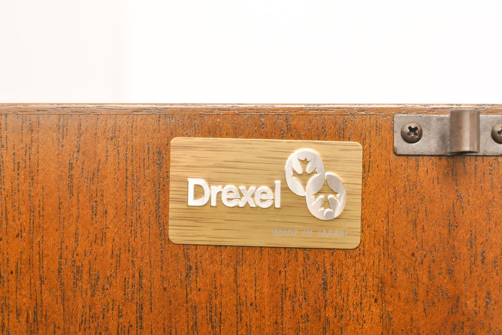 中古　美品　DREXEL HERITAGE(ドレクセルヘリテイジ)　FRANCESCA(フランチェスカ)　マホガニー　高級感あふれるクリデンザ(クレデンザ、収納棚、キャビネット、サイドボード)(定価約90万円)(R-055651)