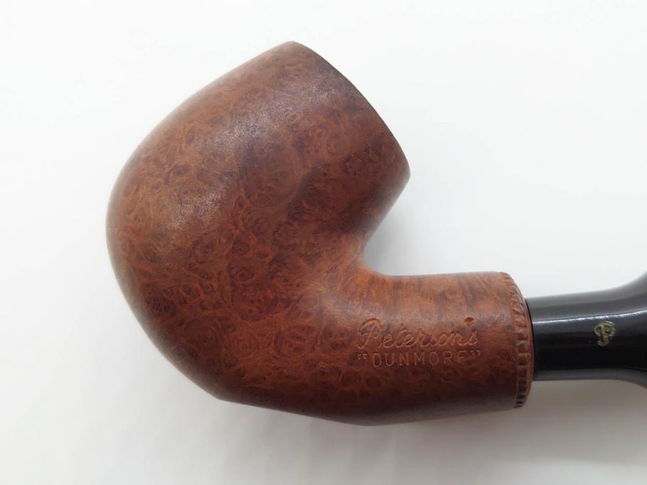 アイルランド　PETERSON’S(ピーターソン)　STERLING SILVER(スターリング シルバー)/デンマーク　BARI(バリ)　素材を生かしたデザインが持ち味のパイプ煙草4点セット(タバコ、木製、 喫煙具、煙草、煙管、キセル、箱付き、袋付き、北欧)(R-079513)