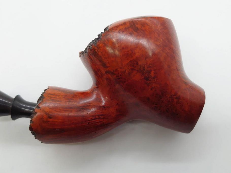 アイルランド　PETERSON’S(ピーターソン)　STERLING SILVER(スターリング シルバー)/デンマーク　BARI(バリ)　素材を生かしたデザインが持ち味のパイプ煙草4点セット(タバコ、木製、 喫煙具、煙草、煙管、キセル、箱付き、袋付き、北欧)(R-079513)