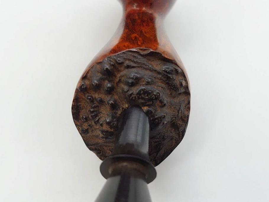 アイルランド　PETERSON’S(ピーターソン)　STERLING SILVER(スターリング シルバー)/デンマーク　BARI(バリ)　素材を生かしたデザインが持ち味のパイプ煙草4点セット(タバコ、木製、 喫煙具、煙草、煙管、キセル、箱付き、袋付き、北欧)(R-079513)
