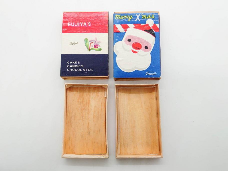不二家/森永/ペコちゃん/ポコちゃん　空箱・マッチ箱21点セット(中村屋、八千代、ミルキー、洋菓子、フルーツドロップ、クリスマス、アイスクリーム、ケーキ、キャラメル、パン、キャンディー)(R-079515)　